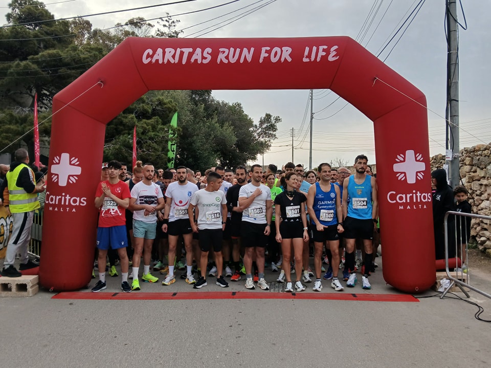 Featured image for “Parteċipazzjoni rekord għat-Tielet Edizzjoni ta Caritas Run for Life 2025 ’Il fuq minn 1300 persuna jieħdu sehem”